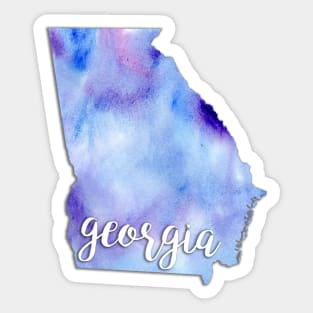 Georgia 3 Sticker